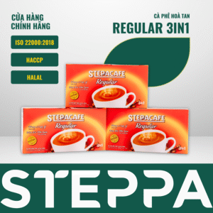 Cà phê hòa tan 3-in-1 REGULAR - Hộp 16g x 21 gói