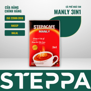 Cà phê hòa tan 3-in-1 MANLY - hộp 10 gói x 17g