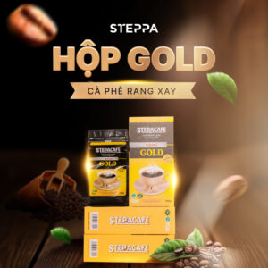 Hộp quà tặng Cà phê rang xay VÀNG (GOLD) - 500g
